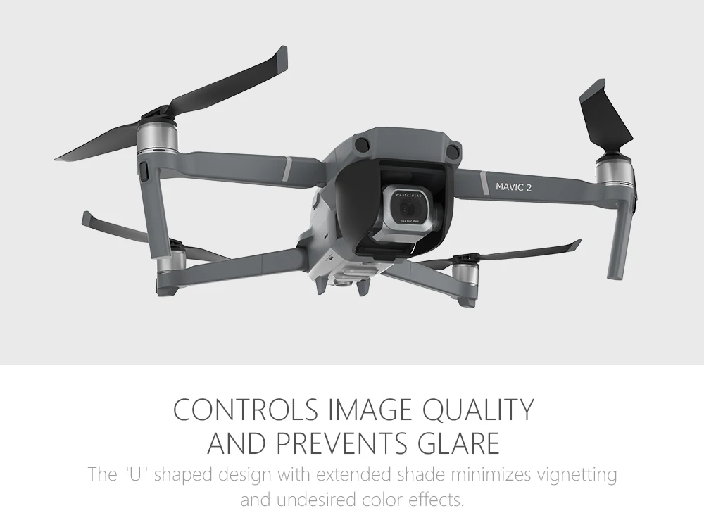 PGYTECH MAVIC 2 Pro /Zoom Lens Hood Sun Shade Glare Shield Gimbal Camera Protector for DJI Mavic 2 Pro /Zoom Drone Accessories