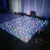 LED light source:SMD RGB 5050 twinkling light wedding stage floor full color acrylic illuminate floor tiles