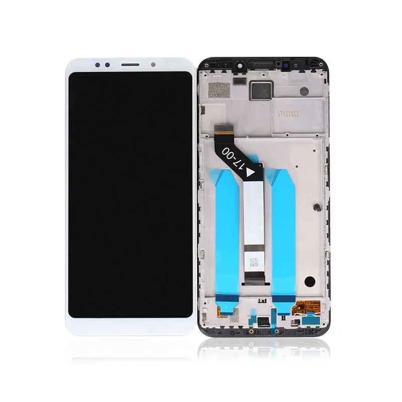 

Hot Selling 5.99 Inch LCD Display Touch Screen Digitizer Screen Frame Assembly For Redmi 5 Plus LCD Frame