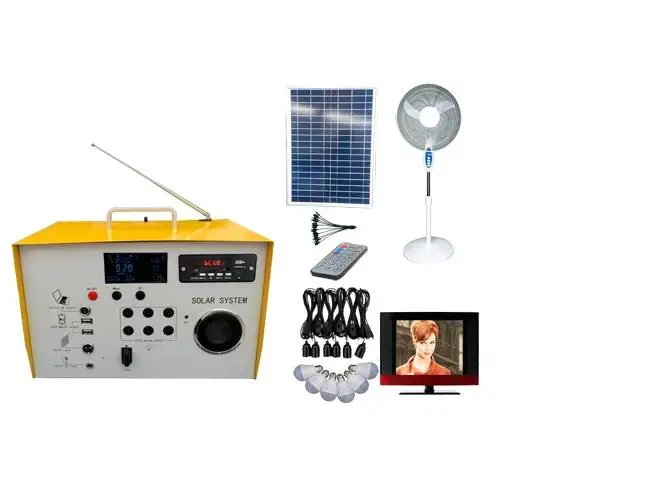 100w solor power system /home lighting /phone charging