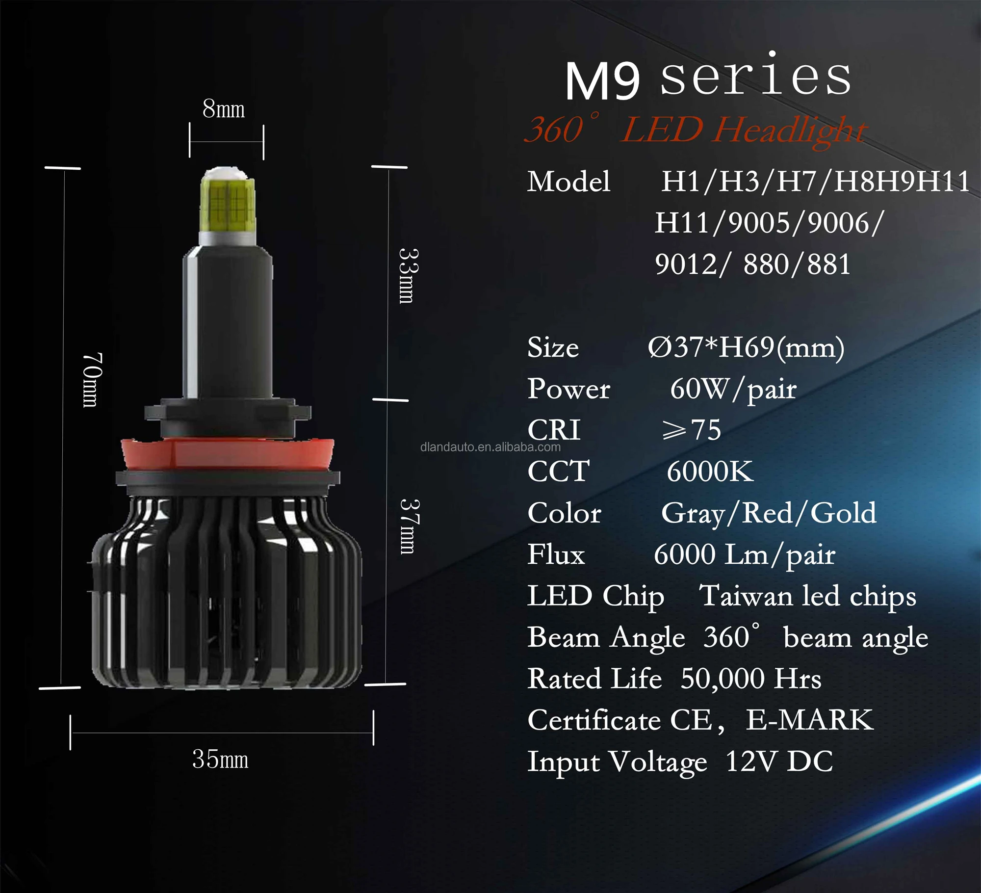 m9 light bulb