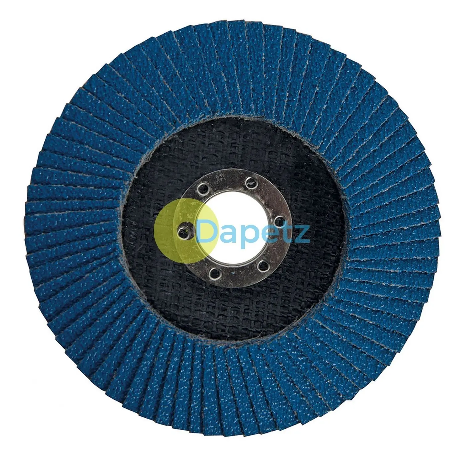 Dapetz Zirconium Flap Disc 125mm Sanding DIY - 40 Grit Heavy Duty Zirconium Flap Disc