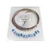 LC SC ST FC APC UPC 8 12 color fiber optic ribbon cable pigtail