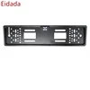 Night Vision European Frame Reversing Camera Rear View Ccd License Plate Frame 4 LED IR Backup Camera