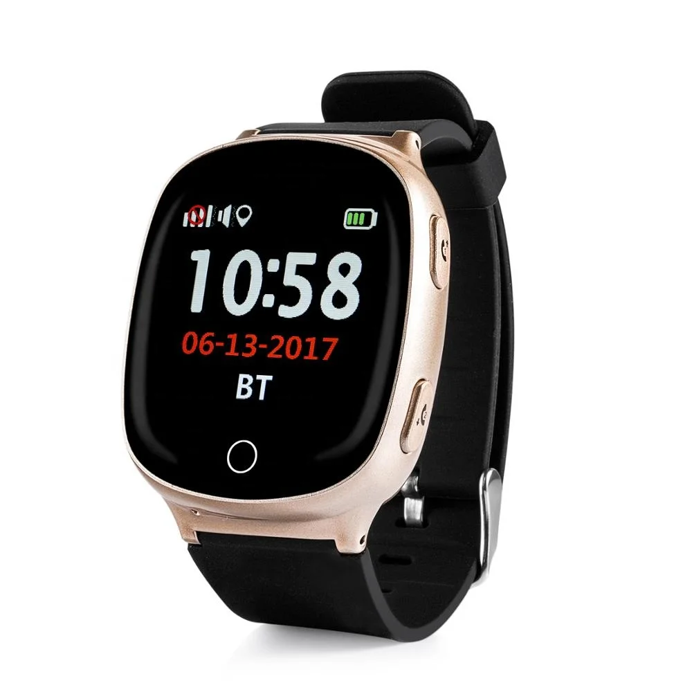 2019 Wonlex Factory OEM D100 Smart Tracking WIFI Locator Elderly GPS Watch Phone