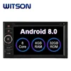 WITSON S200 ANDROID 8.0 car multimedia system For Double Din DVD Player Universal Built In 2GB RAM 32GB FLASH