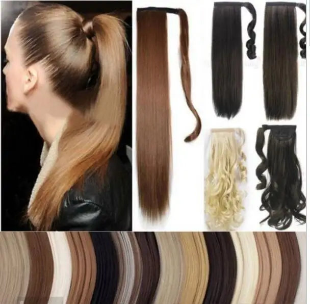 
Hotly hair extension curly hair for braiding synthetic hair wigs ponytail synthetic ponytails wholesale price factory 