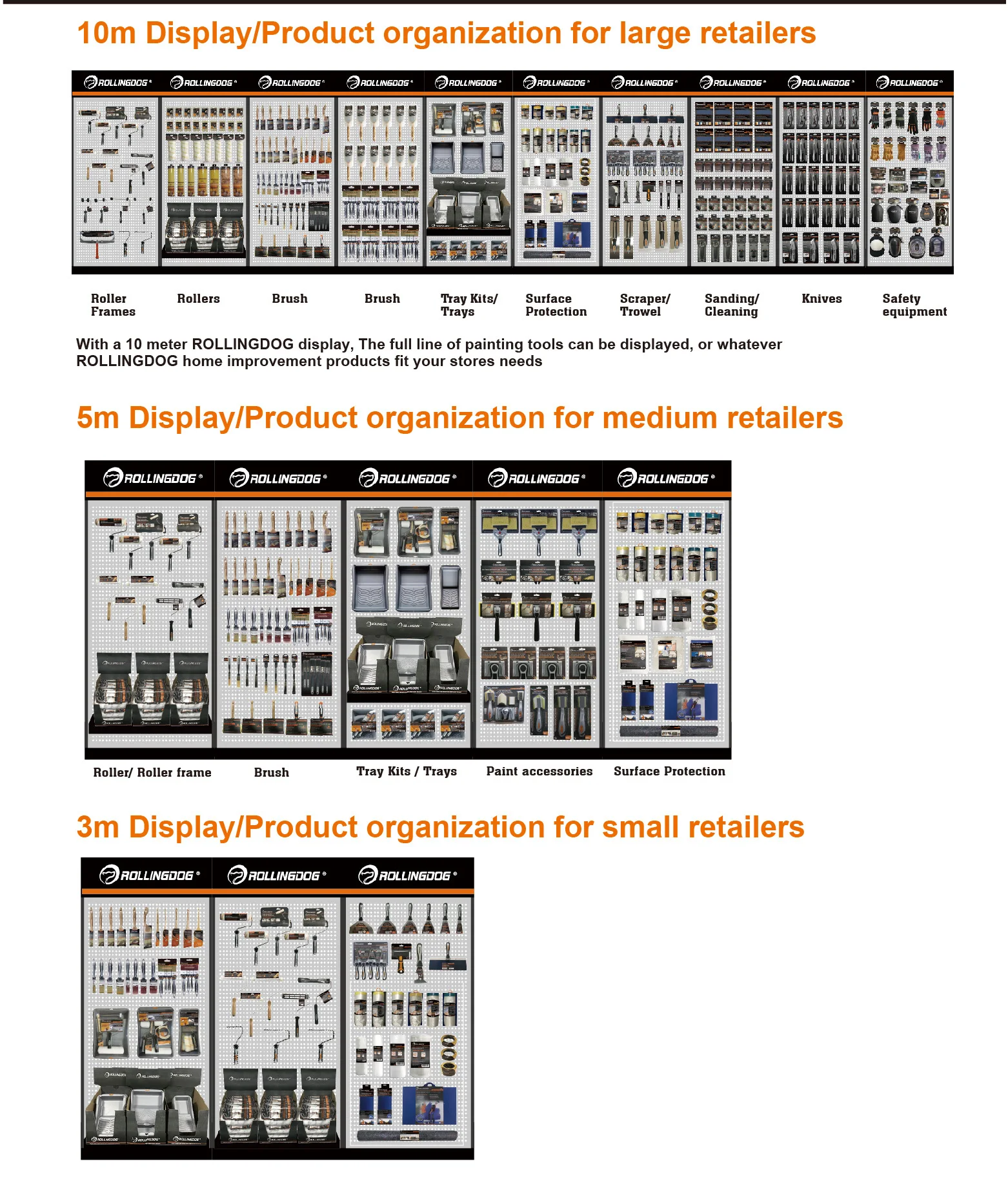Rollingdog 3/8 Inch Nap High Density Polyester Blend Roller Cover 3