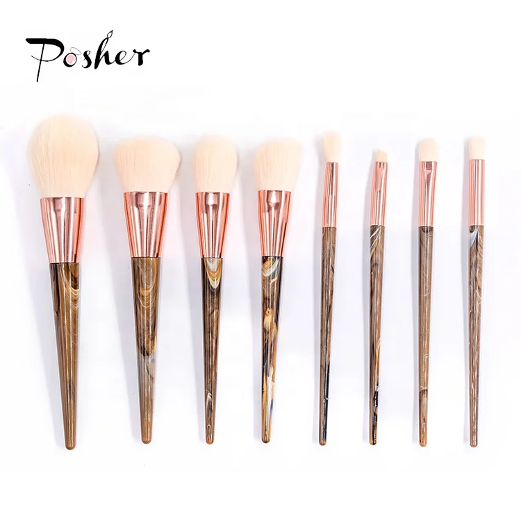 

Low price 8pcs professional lip liner wholesale makeup brush set