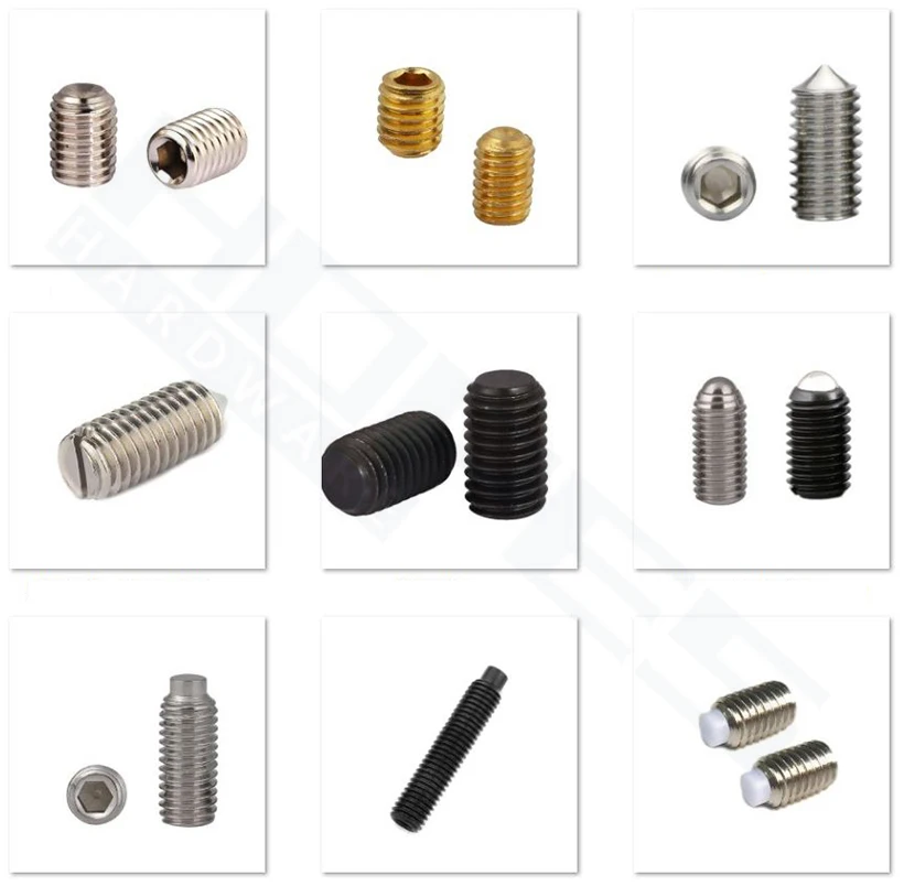 
Small size Dog point machine set screw 1# 2# 3# 4# 6# 7# 8# 10# 12# and more size UNC UNF fasteners 