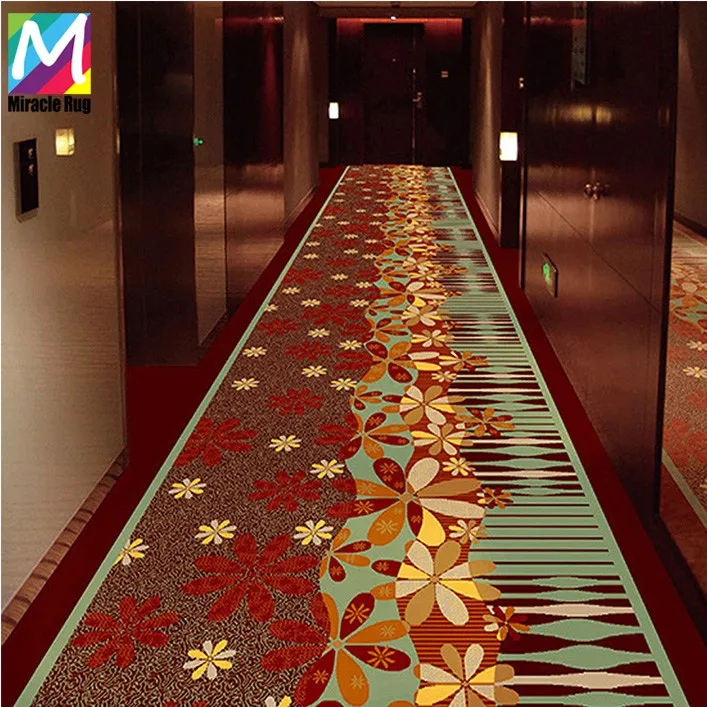 Reception Lobby Carpet For Hotel Nylon Hotel Carpet Sale Printed Custom