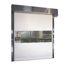 Everbright Professionele leverancier van zachte gordijn deur en Workshop Snel Deur Koude kamer Fast Spiral Deur