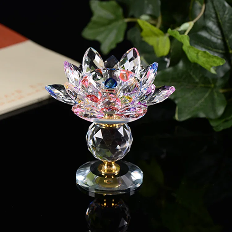Lotus Flower Crystal Candle Holder Buy Crystal Candle Holder,Flower