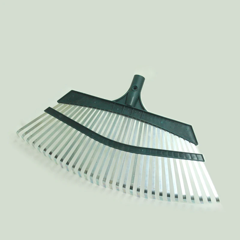 
31 Tine Steel Grass Garden highly carbonized steel super flexible and durable Leaf Rake 