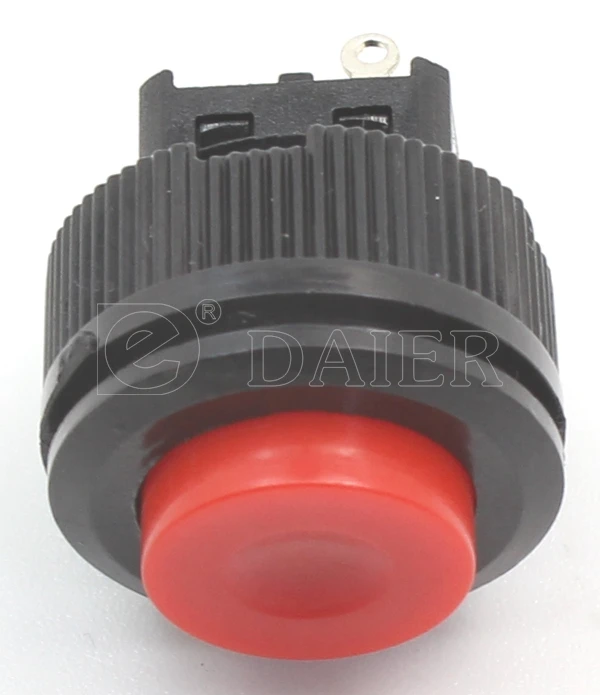 DS-510 12VDC~250VAC 16MM 1A Panel Mount 1NO 1NC 2 PIN Push Button Switch