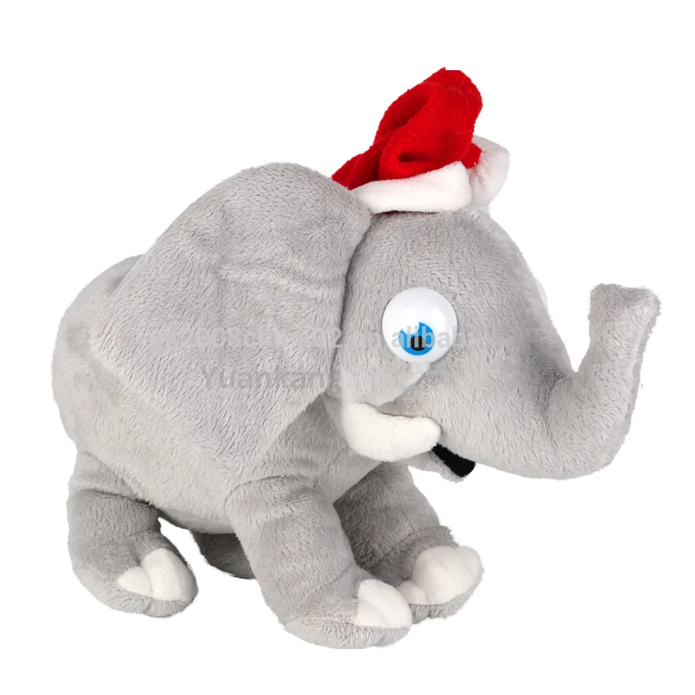 Christmas Gift Plush And Stuffed Elephant Pillow Toys With Big