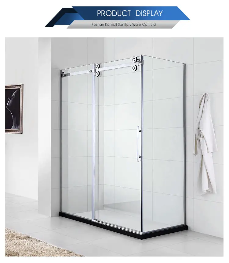 KAMALI Manufacturer Price Wholesale Customizable 304SS Sliding Rectangle Tempered Glass Shower Room, bathroom shower cabin