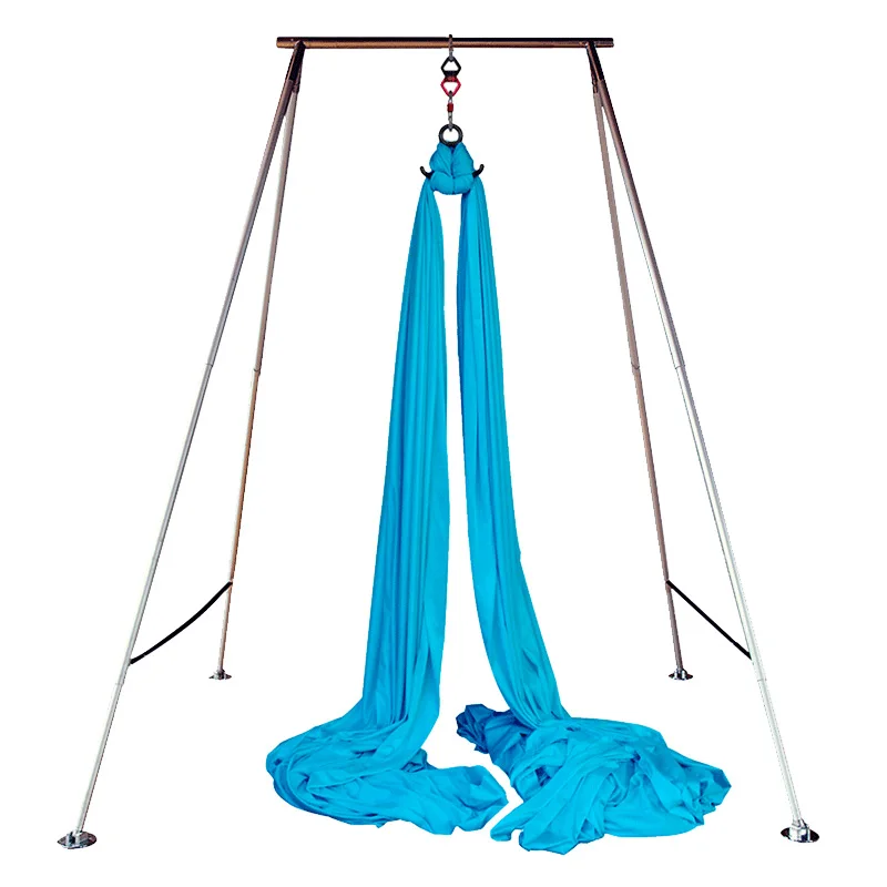 

Professional High Quality Aerial yoga hammock stand Magnesium Alloy Adjustable Hammock Stand- 100% Quality Guarantee, Silver