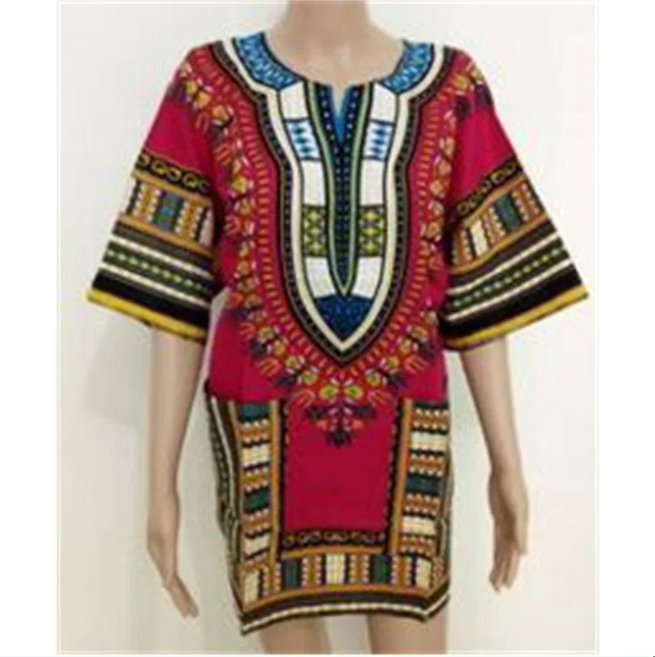 

Fashion African Traditional Clothing Dashiki African Shirt Dress