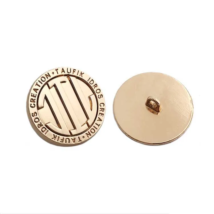 Wholesale factory price custom decorative metal buttons for clothing/shirt