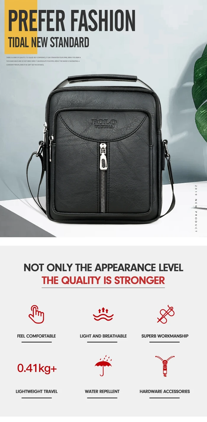 polo leather briefcase