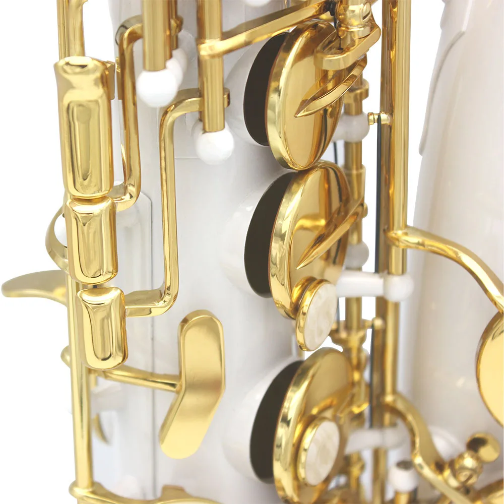 White Color Alto Saxophone With Gold Keys Buy Alto Saxophone White Color,Brass Musical
