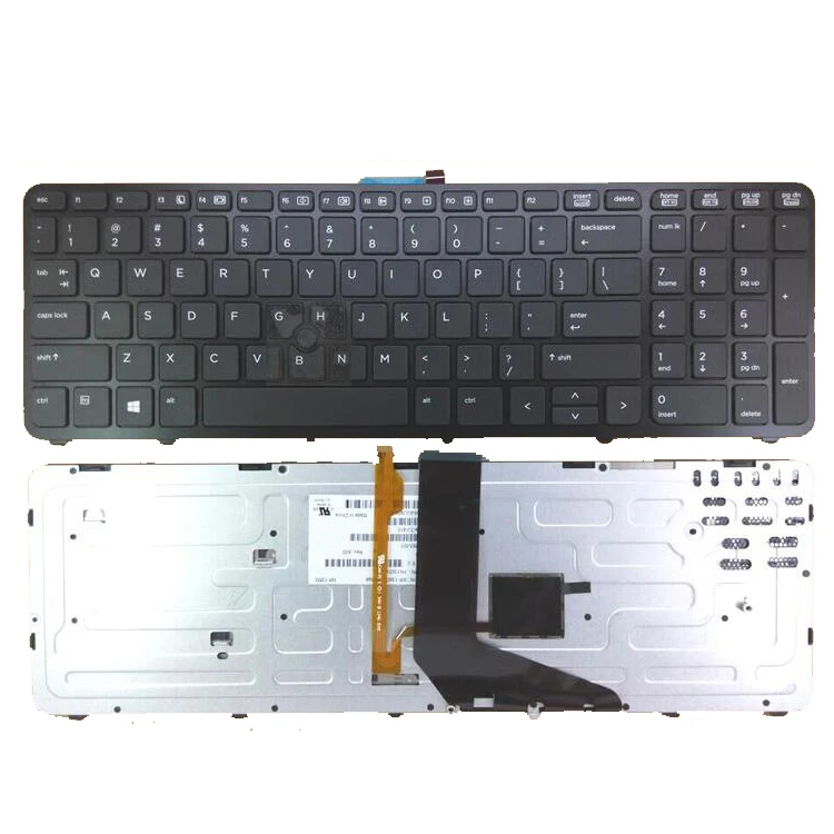 For HP Zbook 15 G3 17 G3 US laptop keyboard