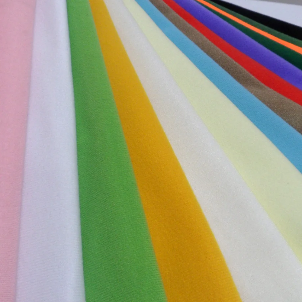 
WCA BSCI China JIARUN factory adhesive soft mop head 100% nylon loop fabric in roll 