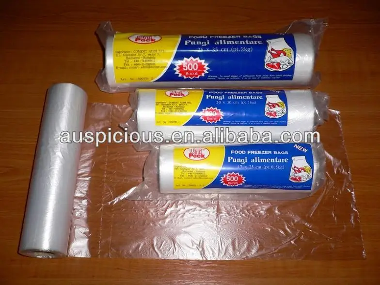 Plastic Freezer Bag On Roll,Clear Ldpe Plastic Bags Buy Plastic
