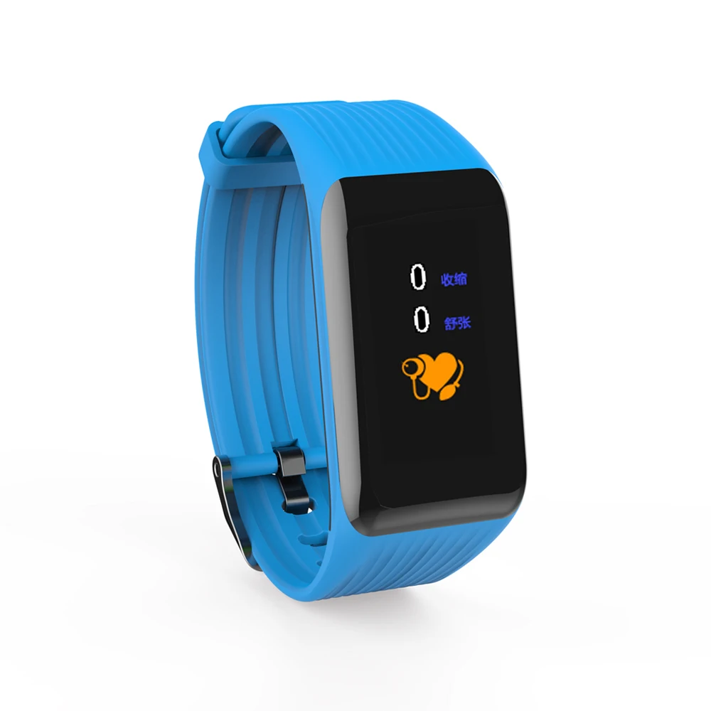 

Fitness Style 0.96 Inch Color Screen K1 PLUS With Heart Rate Monitor Gesture Control Call Alert Smart Bracelet, Black;blue;red;green