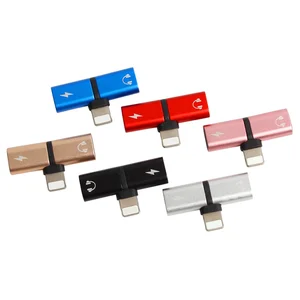 BINOSUN Headphone Audio Charger Adapter iPhone