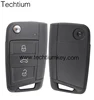MOQ System One Button Push to Start Automobile Smart Key Control with Logo for VW Golf 2017