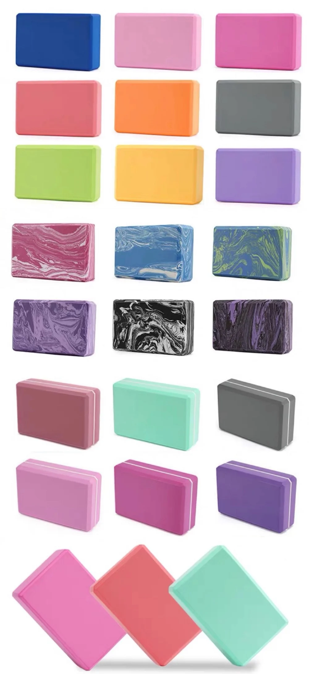 collapsible yoga block