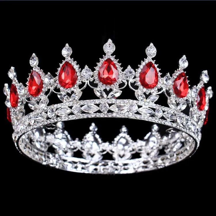 Factory Wholesale Tiara Wedding Big Pageant Crowns For Women Jewelry