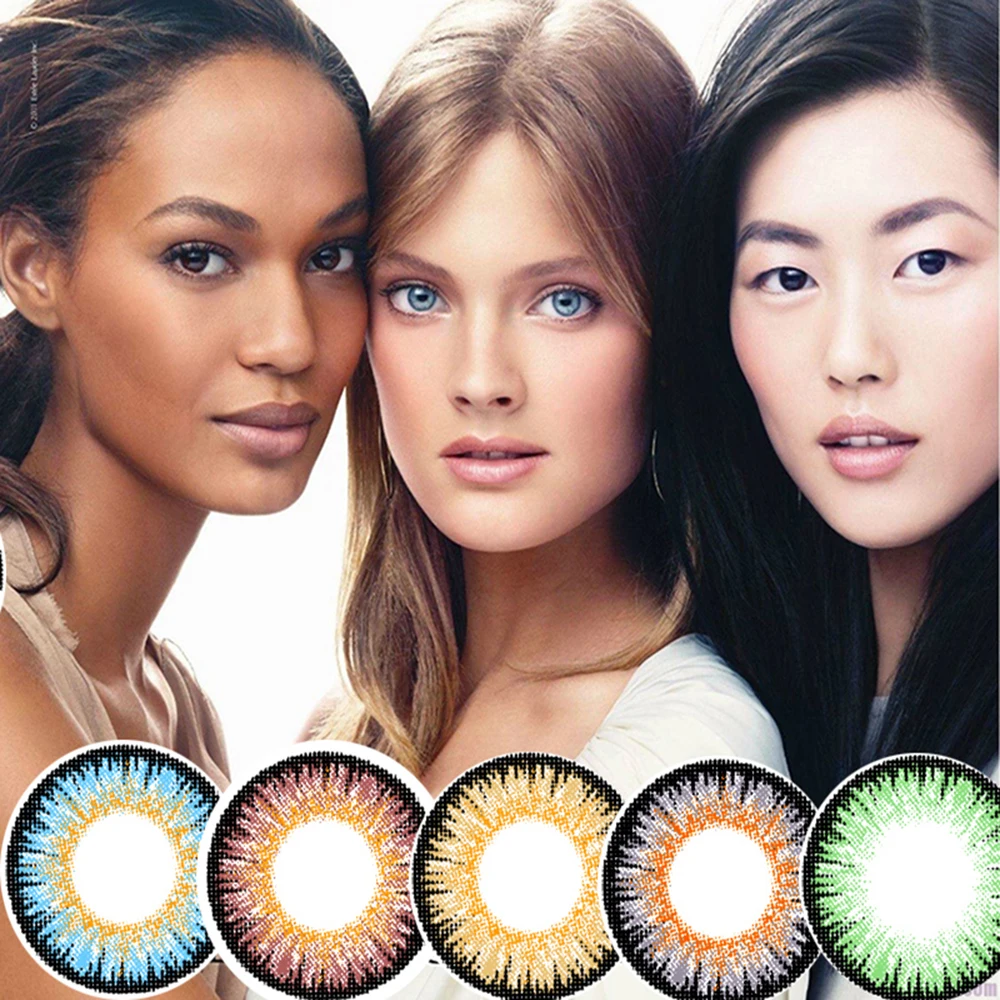 

100 pairs freeshipping with case in korea contact lens hollywood contact lenses 20 colors colored contact lenses