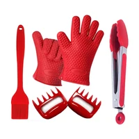 

Amazon Hot Selling 4 Pcs Barbecue BBQ Grill Tool Set