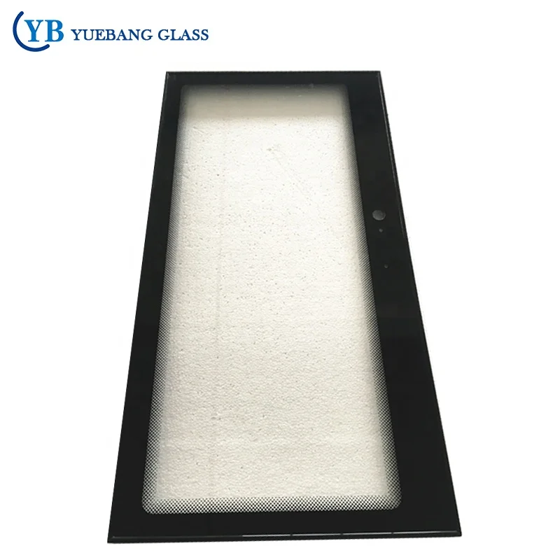 
Auto Defrost Commercial Refrigerator with Black Glass Door 