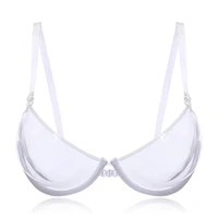 

Women's Lady Sexy Underwear Bras Transparent Plastic Clear Adjustable Strap Invisible Bra New Fashion