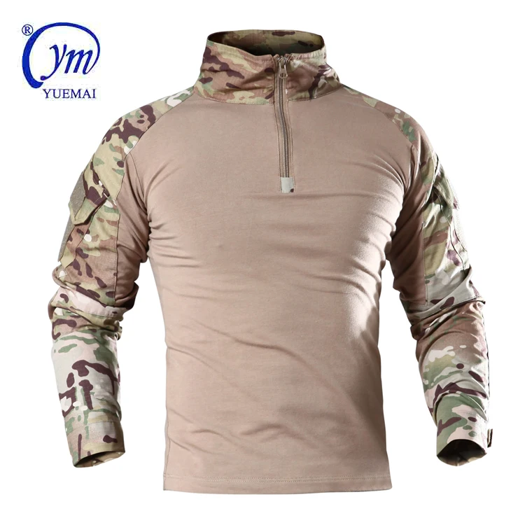 

Wholesale Long Sleeve Shirt Tactical Men's Military Rapid Assault Army Combat Rapid Frog Suit Camo Uniforms, Customerized