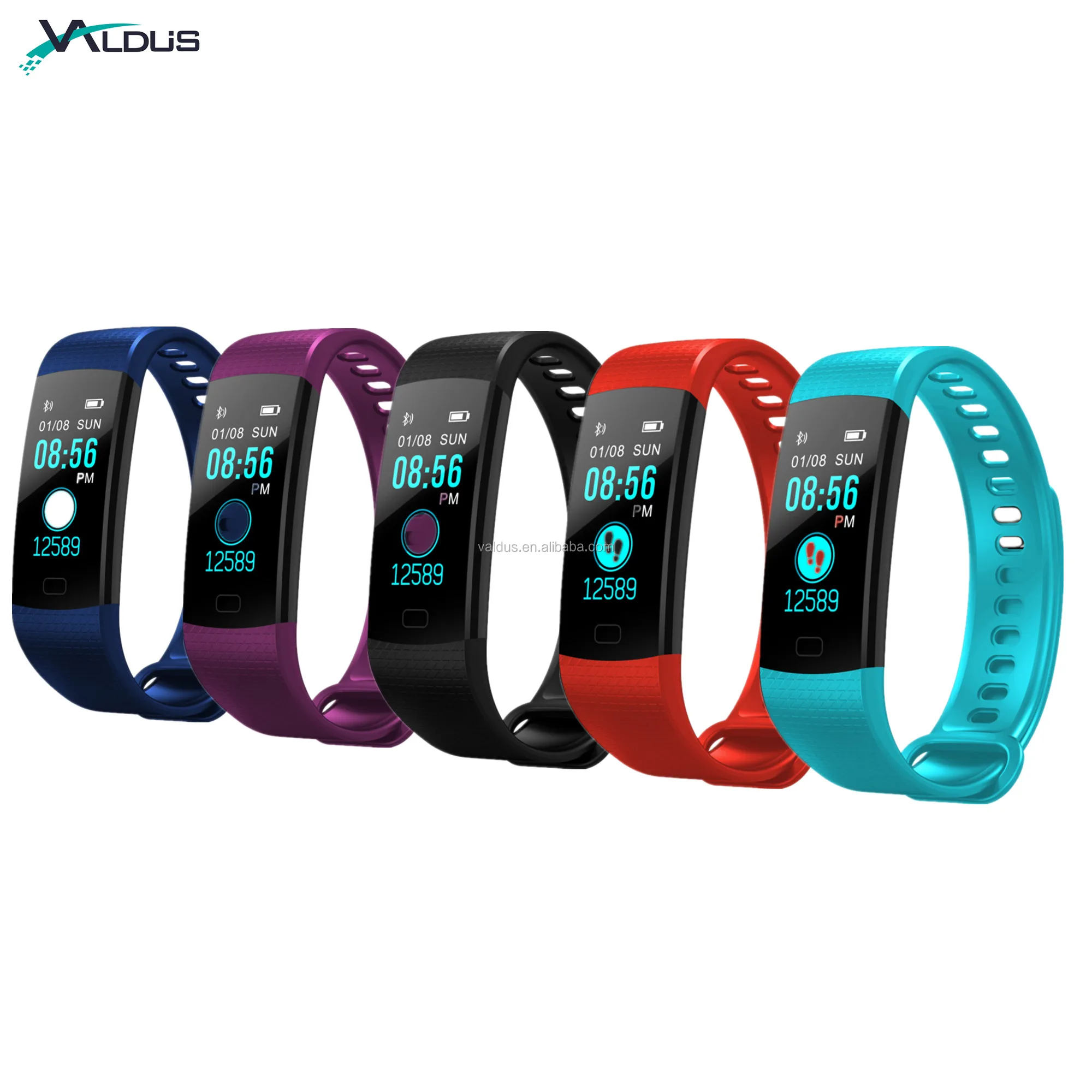 

Fitness Tracker Watch Y5 Activity Tracker Heart Rate Monitor Waterproof Fitness Smart watch Bracelet Pedometer Wristband