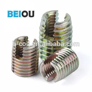 
Self Sapping Thread Inserts with Cutting Slots 