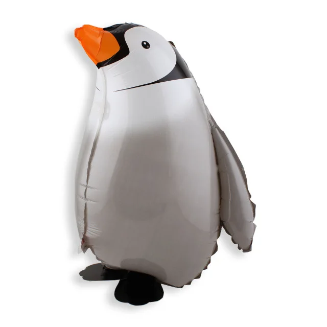 Décorations de Fête Manchot Bannière de Joyeux Anniversaire Ballons de Marche Cake Topper Manchot Penguin pour Anniversaire Fête Prénatale 