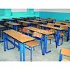 School Furniture Double Desk and Chairs,Classroom Double Desk and Chair,Cheap Classroom Furniture
