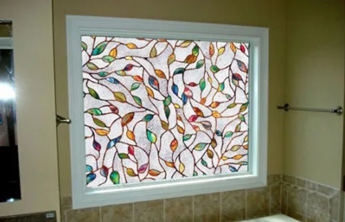 45x100cm-17-7x39-3-in-Colorful-Leaf-Static-Cling