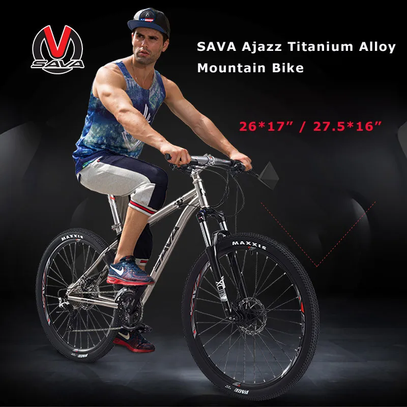 

Ultra-light titanium alloy mountain bike 30 speed 27.5'' inch made in china