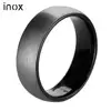 Inox Wholesale Manufacturers Custom Blank Black Tungsten Carbide Wedding Rings Jewelry For Men