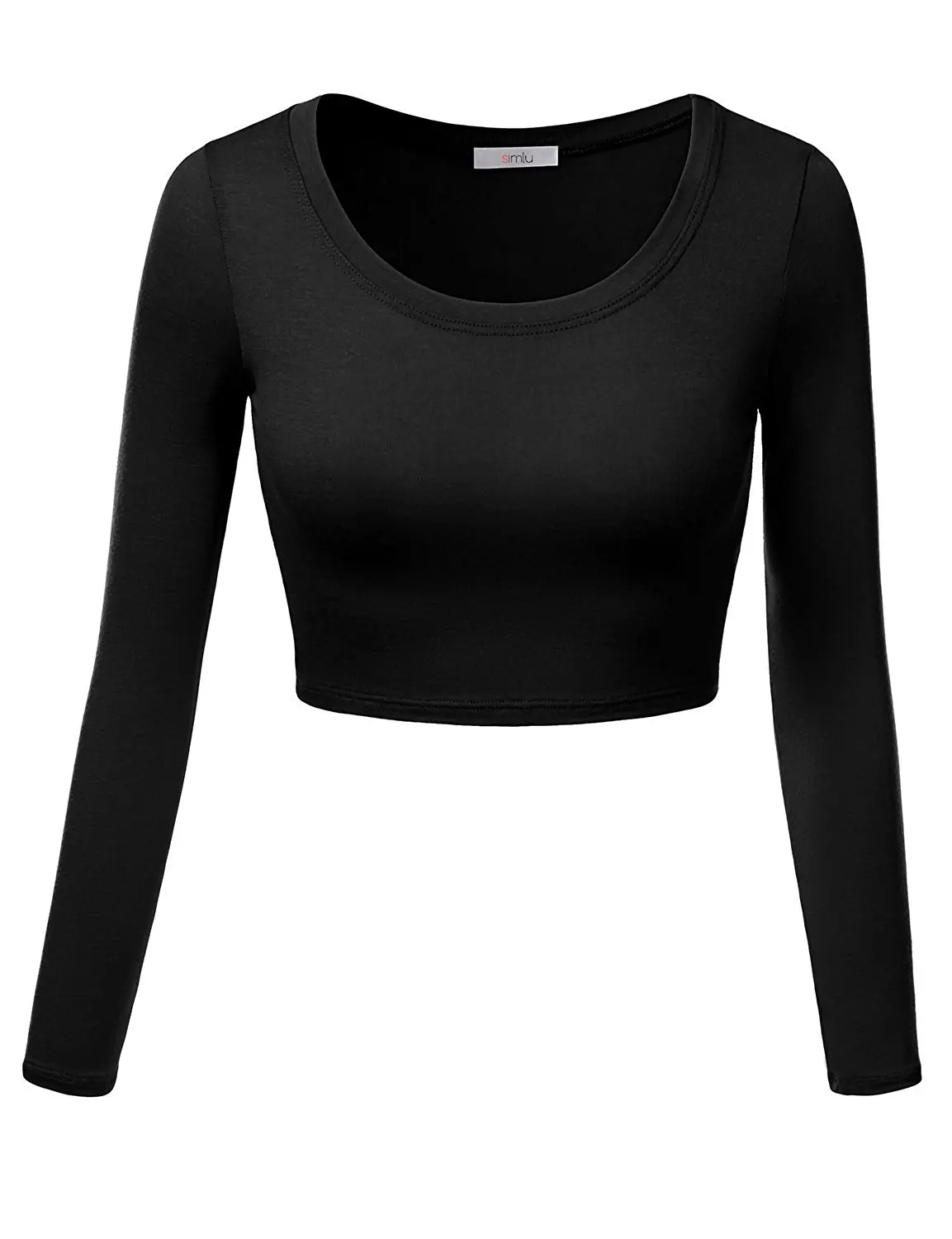 Cheap Plus Size Long Sleeve Crop Top, find Plus Size Long Sleeve Crop ...