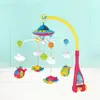 Hot Sale Star Projection Music Rotating Baby Bed Bell With Hanging Toy
