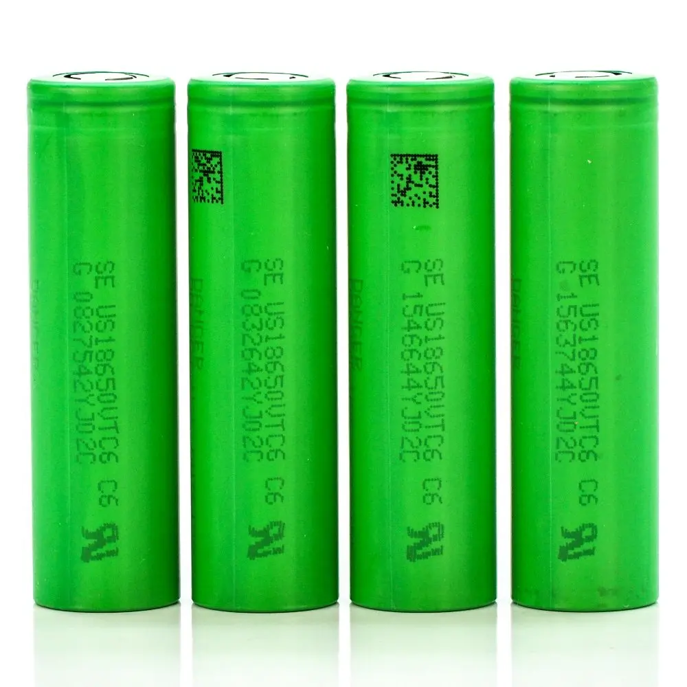 Wholesale US VTC6 18650 battery 3000mAh 30A 3.7V lithium battery VTC6A VTC5A rechargeable battery