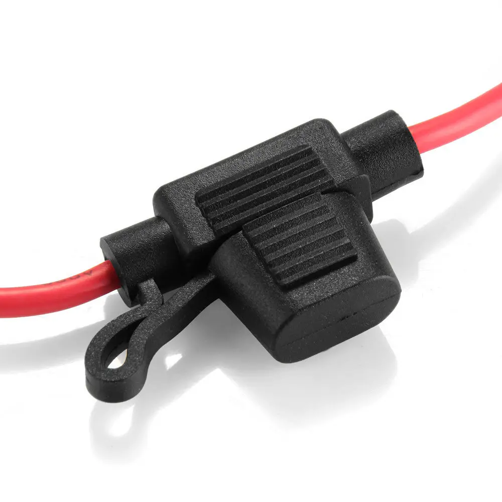 16 Калибр 15 Ампер Предохранитель Заднее Лезвие Держатель Штепсельная Розетка Ав